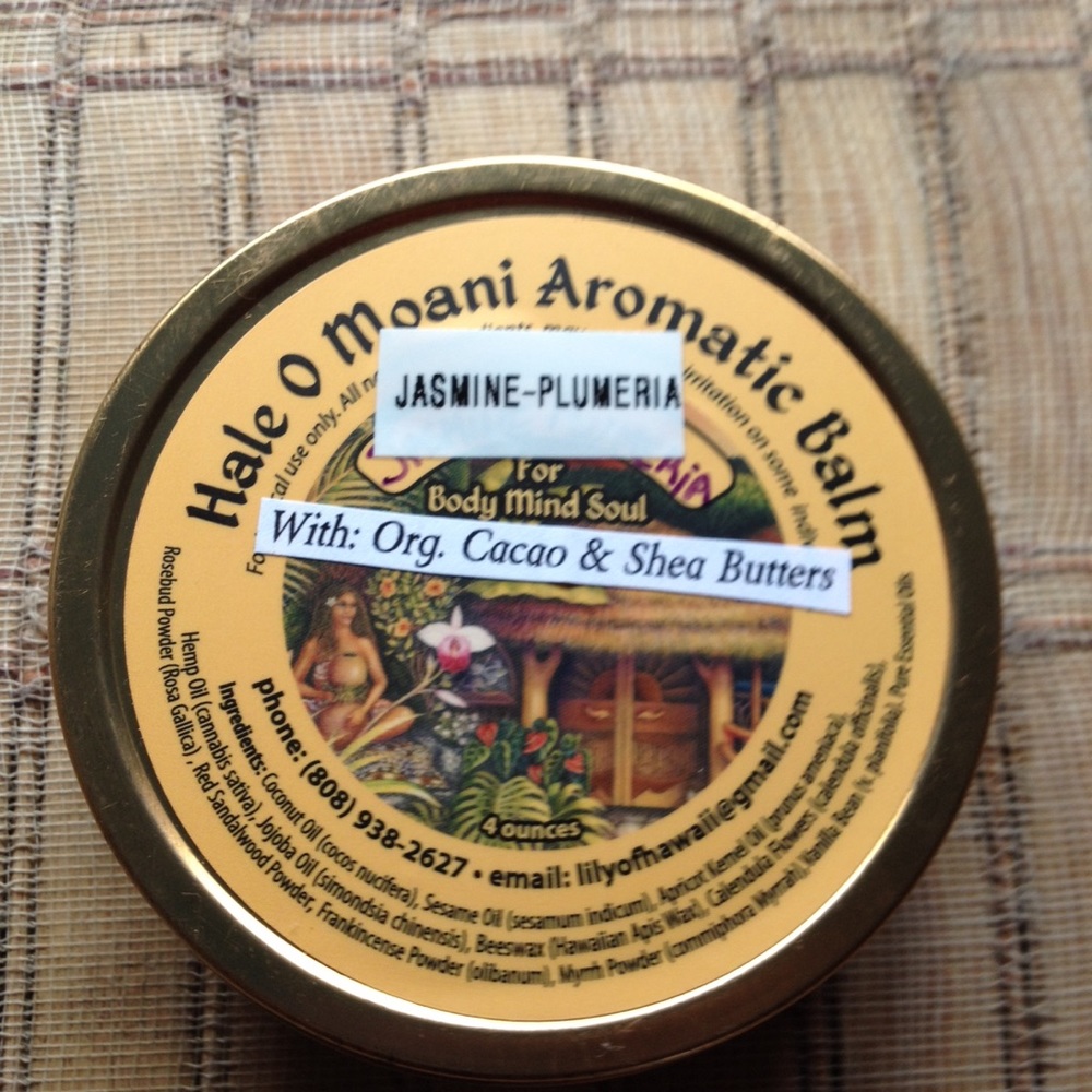 LILY OF HAWAII JASMINE PLUMERIA BALM